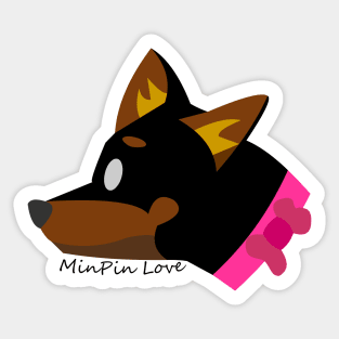 MinPin Love Sticker